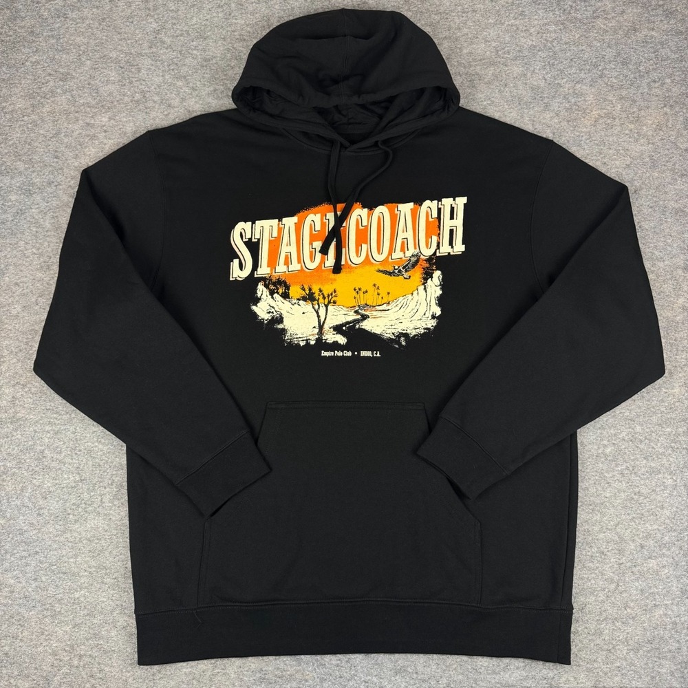 Stagecoach Country‎ Music Festival 2025 Hoodie Pullover Black Mens XL